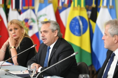 Alberto Fernández inaugura la Cumbre de la CELAC en Argentina