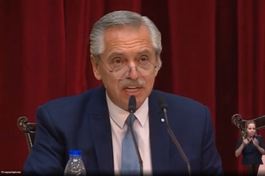Alberto Fernández inaugura el 141° período de sesiones ordinarias
