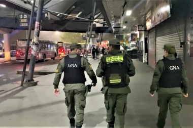 Nación envió gendarmes a los colectivos del Conurbano