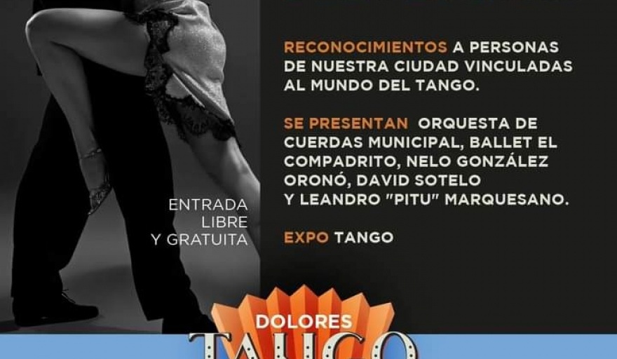 Imperdible: Así será el Festival Dolores Tango