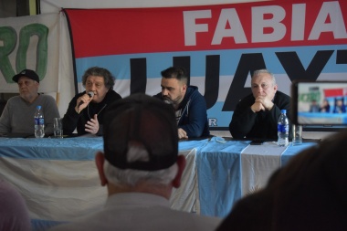 Cuervo, Luayza, Kikuchi y Del Oso encabezaron un multitudinario acto en Baradero