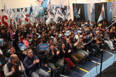 Libres del Sur presentó sus referentes platenses de un 1 País