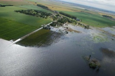 Inundaciones: Declararon la emergencia hídrica en el sudoeste bonaerense