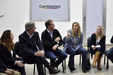 Gladys González visitó La Plata junto a los candidatos de Cambiemos