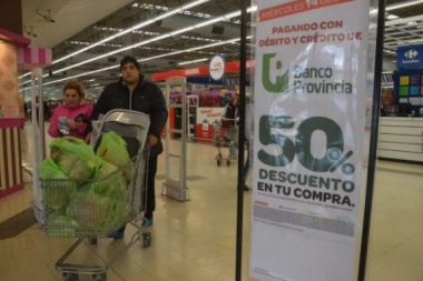 Miércoles con descuentos del 50% en los supermercados