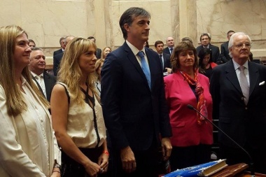 Juraron Cristina Kirchner y Esteban Bullrich
