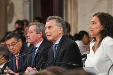 Sin cometer furcios, Macri inauguró las sesiones ordinarias del Congreso