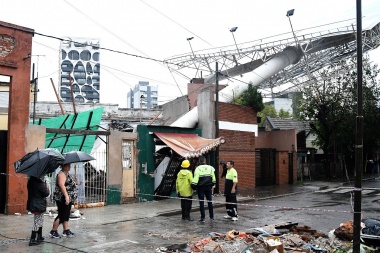 Dos muertos y graves destrozos por el fuerte temporal