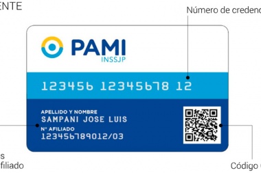 A partir de junio los afiliados de PAMI recibirán una nueva credencial
