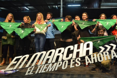 En Marcha realizó su primer acto en La Plata