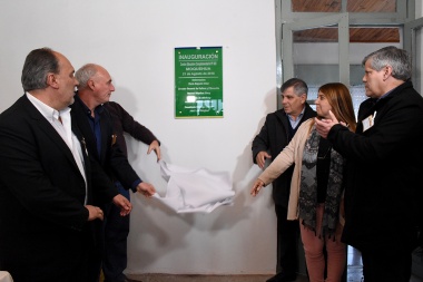 Britos inauguró el Centro de Educación Complementaria de Moquehuá