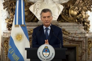 Sin ninguna autocrítica, Macri habló de la crisis en un mensaje grabado