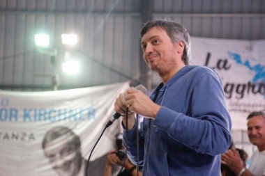 Máximo Kirchner: “Se está gastando la plata del próximo presidente o presidenta”