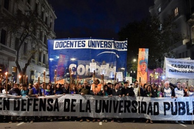 Los docentes universitarios realizarán un paro el próximo viernes