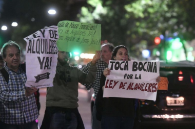 "Ruidazo" en 11 ciudades del país para pedir por la Ley de Alquileres