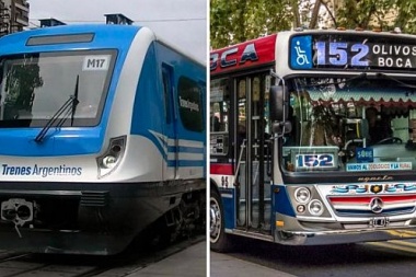 Desde agosto, suben los colectivos un 30% y los trenes hasta un 69%
