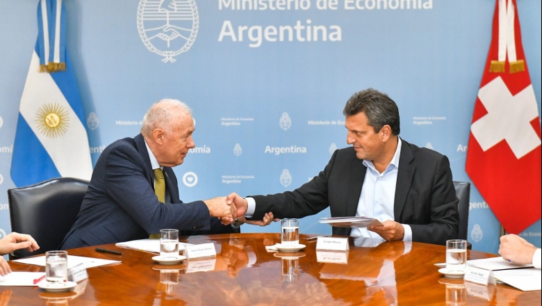 Argentina firmó un convenio con Suiza