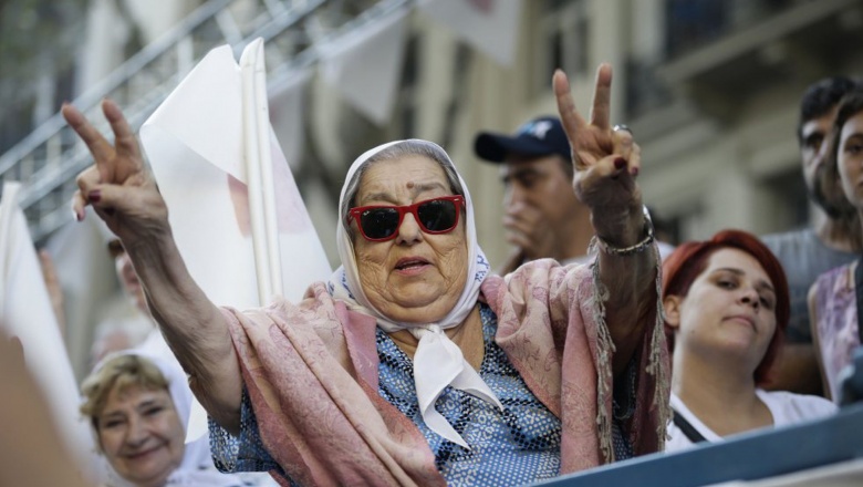 Hebe de Bonafini descansará en Plaza de Mayo