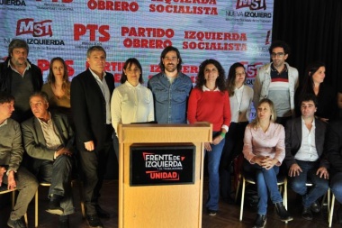 El Frente de Izquierda cerrará mañana la campaña en un acto frente al consulado de Chile
