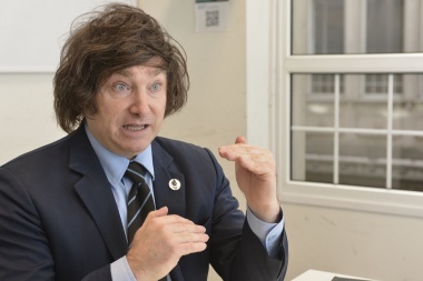 Milei: "Nada que contenga a UCR, palomitas del PRO y CC puede ir por buen camino"