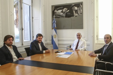 Juan Manzur se reunió con Leandro Santoro