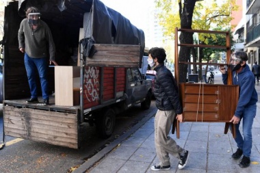 Habilitaron las mudanzas en la provincia de Buenos Aires