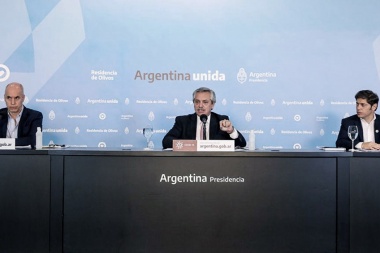 Alberto Fernández anuncia la extensión del aislamiento