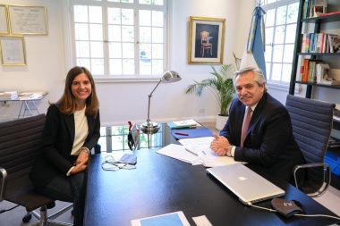 Alberto designó a María Fernanda Raverta como titular del Anses