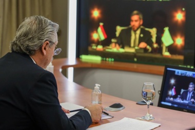 Alberto Fernández: "La unión de nuestros pueblos precede a la condición de gobernantes ocasionales de nuestros países"