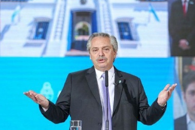 Alberto Fernández: "No vamos a parar hasta vacunar al último argentino"