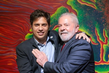 Axel Kicillof y su Gabinete festejaron la victoria de Lula