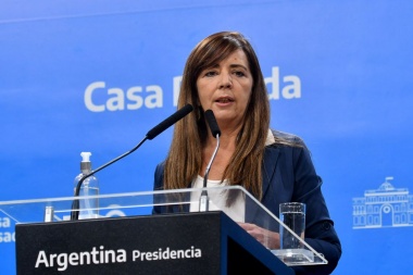 Gabriela Cerruti: "No va a haber ningún aumento de tarifas para el 90% de la población"