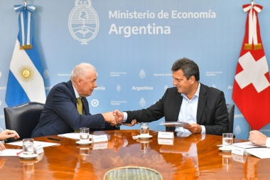 Argentina firmó un convenio con Suiza