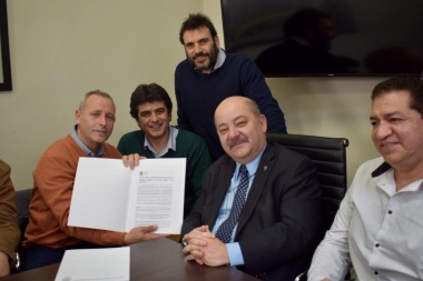 El Frente Gremial Regional firmó un Convenio de reciprocidad con la UNLP