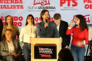 El Frente de Izquierda- Unidad cerrará su campaña frente al Congreso