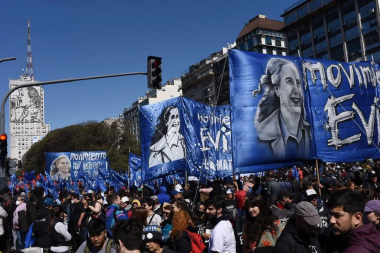 El Movimiento Evita moviliza a Desarrollo Social