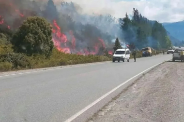 Río Negro y Chubut continúan afectadas con focos de incendios