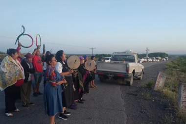 Comunidades mapuches bloquean el acceso a Vaca Muerta
