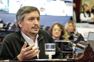 Máximo Kirchner dijo que el Gobierno busca "atorar" el Congreso con el DNU y Ley ómnibus