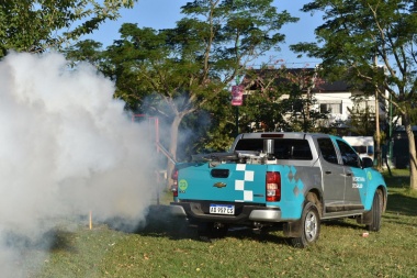 Dengue: Avanzan las tareas de fumigación en distintas zonas de la ciudad