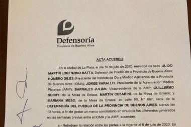 IOMA y los médicos llegaron a un acuerdo