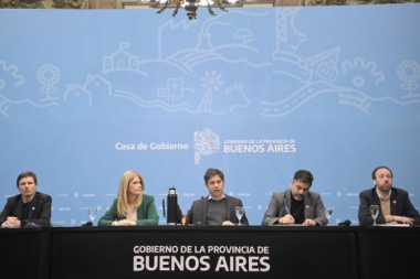 Kicillof anunció un proyecto de ley para crear el Régimen Provincial de Fomento de Inversiones Estratégicas