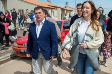 Acá no se corta boleta: Vidal de campaña junto a intendentes oficialistas del interior