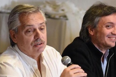 Alberto Fernández e Insaurralde respaldan que Máximo Kirchner presida el PJ bonaerense