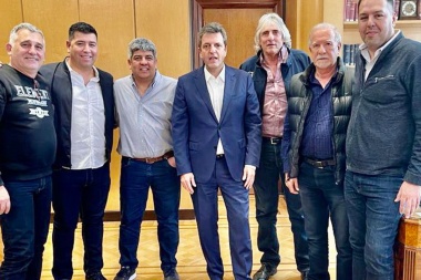 Pablo Moyano se mostró confiado en que Massa anunciará “un bono o suma fija” cuando se apruebe el Presupuesto