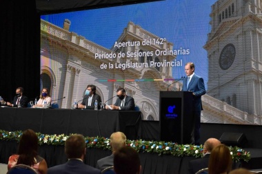 Entre Ríos: el gobernador Gustavo Bordet inauguró el 142° período de sesiones ordinarias de la Legislatura provincial