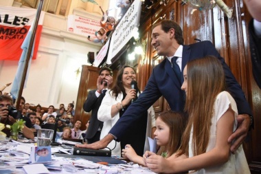 Julio Garro juró por un nuevo periodo al frente de la Municipalidad de La Plata