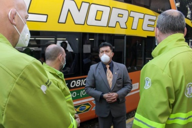 Despliegan un operativo sanitario para los repatriados a Paraguay
