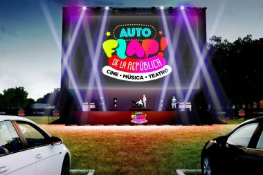 Llega el “Auto Flap” a la República de los Niños