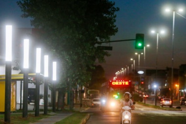 Instalan nuevas velas LED en la Circunvalación